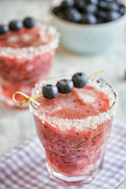 istock Summer Blueberry Margarita Cocktail 958883736
