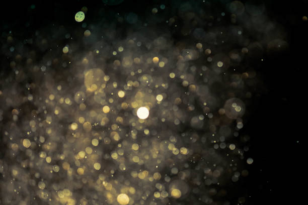 istock Christmas blur bokeh background texture abstract light glittering stars on bokeh. glitter vintage lights background 958887710