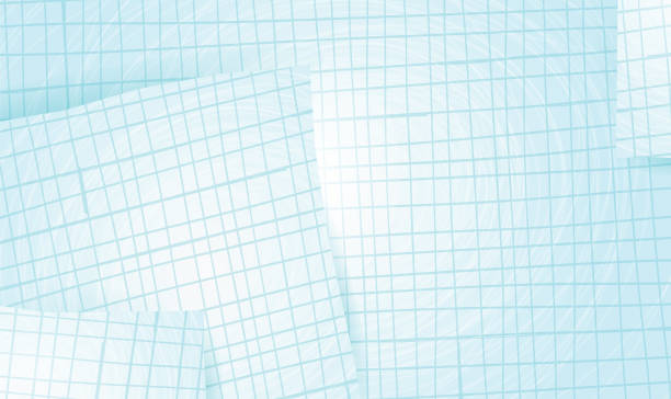 School is Cool! Grid graph paper for all your square needs. junior high stock illustrations