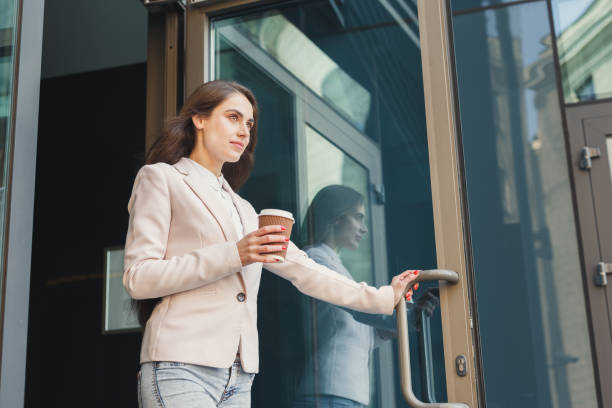 istock Confident young businesswoman talking on mobile 958901488