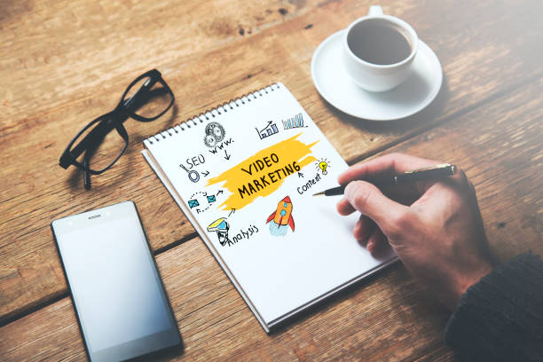 istock man written video marketing text 958909452