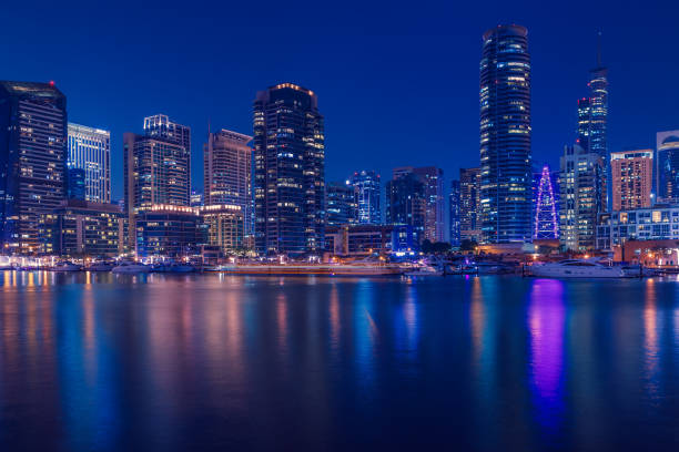 istock Promenade and canal in Dubai Marina 958919308