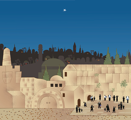 Shabbat In Jerusalem, the Wailing Wall