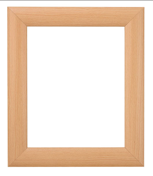 istock WOOD PICTURE FRAME ON WHITE BACKGROUND 958928718