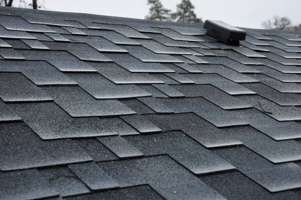 istock Close up view on Asphalt Bitumen tile roof. 958931166