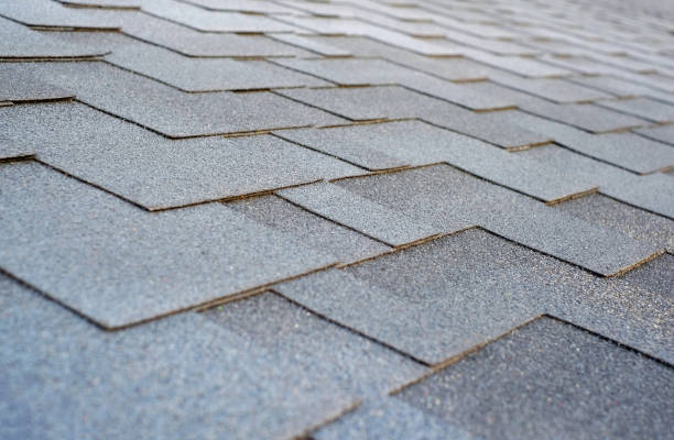 istock Close up view on Asphalt Bitumen tile roof. 958931392