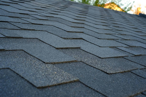 istock Close up view on Asphalt Bitumen tile roof. 958931394