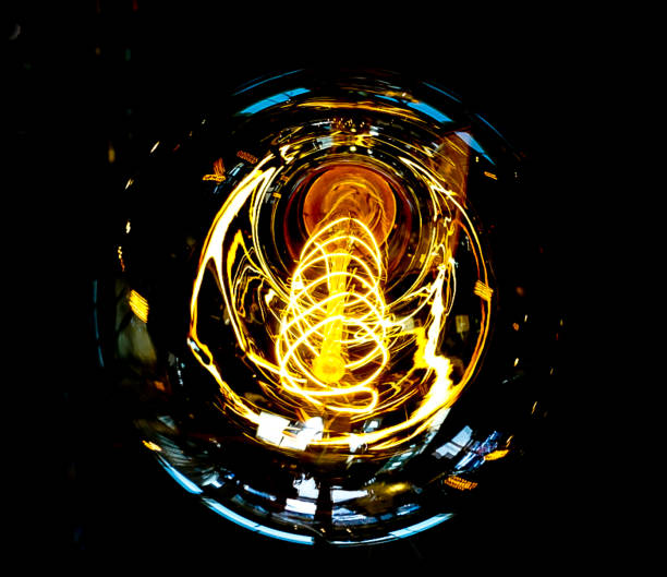 istock Vintage Industrial Filament Lightbulb Light 958935798