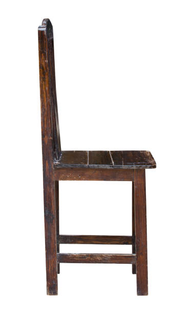 istock wooden chair isolated on white with clipping path 958936258