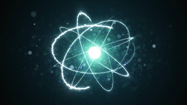 Nuclear energy atom Nuclear energy atom neutron photos stock pictures, royalty-free photos & images