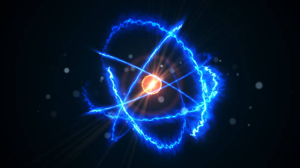 atome d’énergie - neutron photos et images de collection