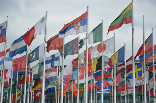 istock National flags of different country 958942326