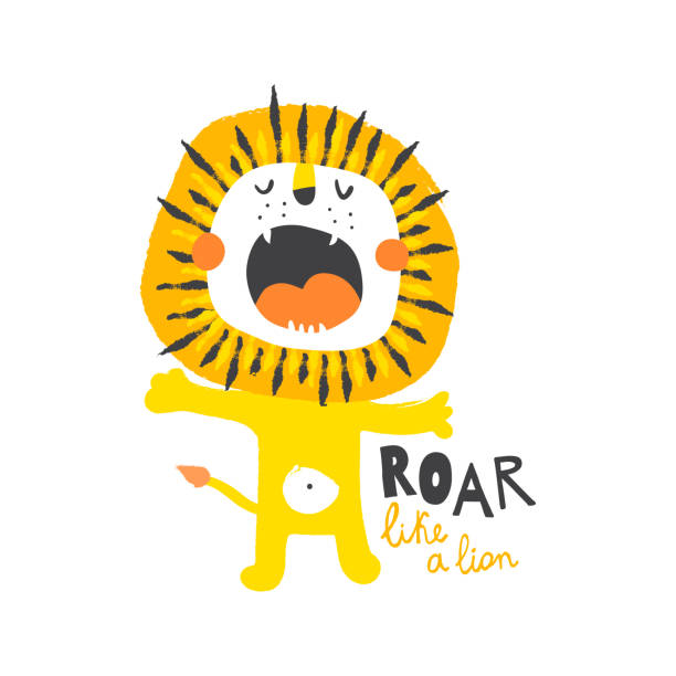 Roaring Lion Vector Art Icons And Graphics For Free Download