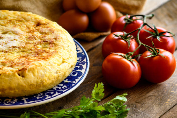 istock still life with spike typical Spanish potato omelette 958971810
