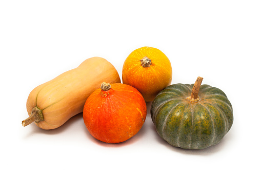 Orange vegetables - pumpkin, peppers, carrots and tomatoes. Orange vegetables are a source of carotene and vitamin A.