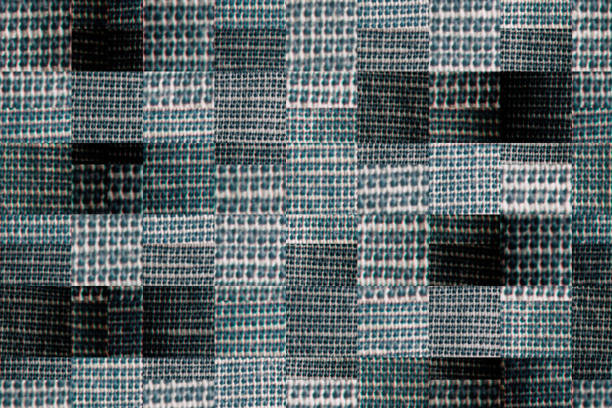 istock Checked out Fabric texture, textile background in Neutral Gray color 958977620