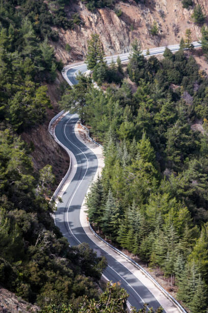 istock Troodos Mountain Road in Cyprus 958984322