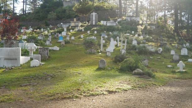 istock Catholic cemetery in the Philippines 958987392