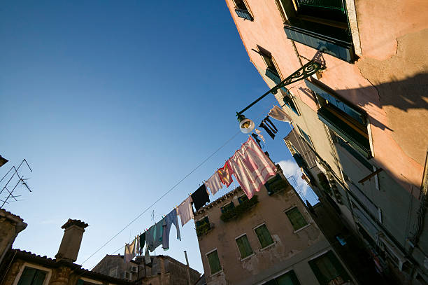 casas de veneciano - venice italy fotografías e imágenes de stock