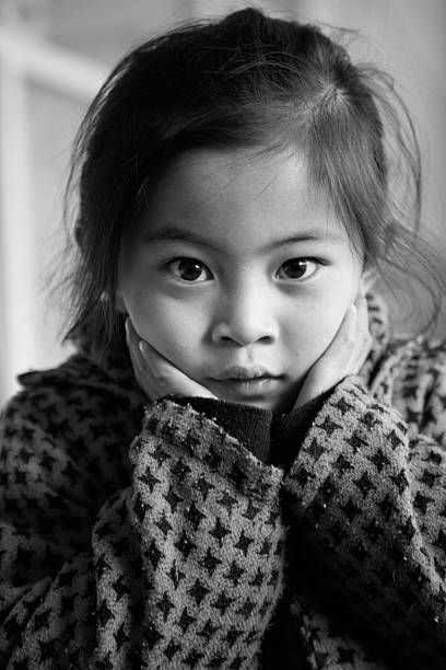 chinese girl stock photo