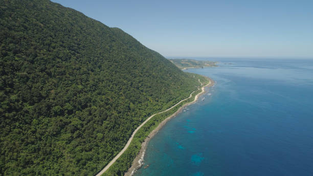 istock Highway on the viaduct by the sea. Philippines, Luzon 959004038