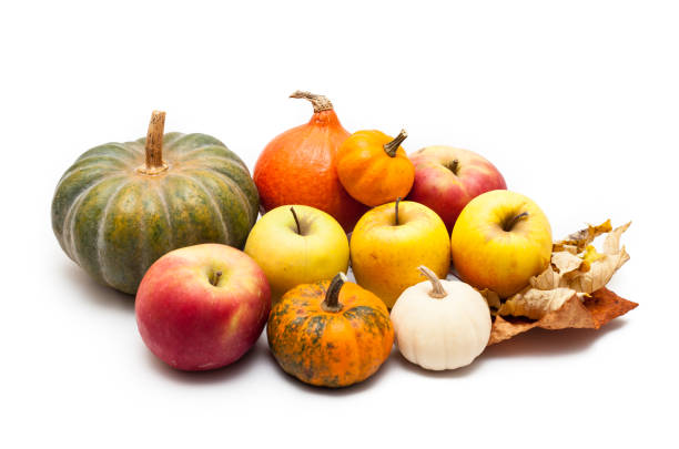 istock Colorful pumpkin and squash and apples 959004772
