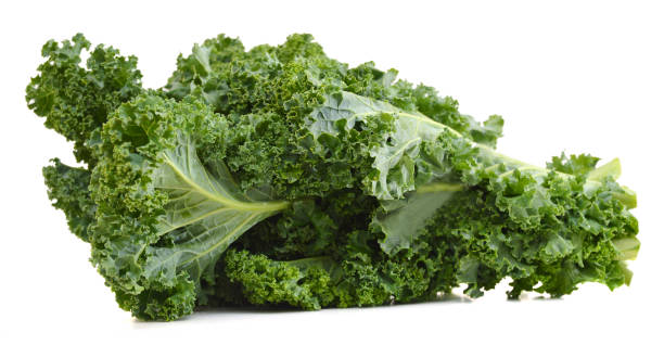 istock freshly harvested kale cabbage on a white background 959009222