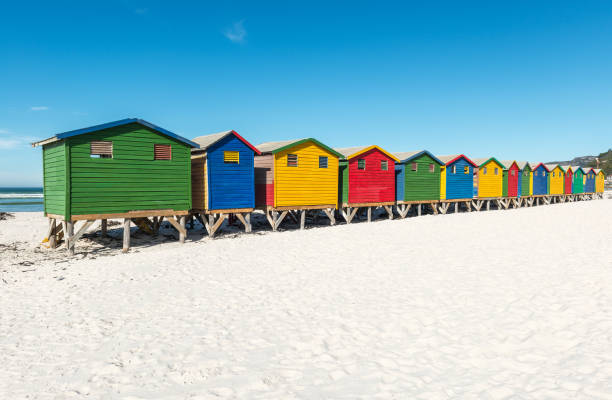istock Muizenberg Beach Huts in Cape Town 959023428