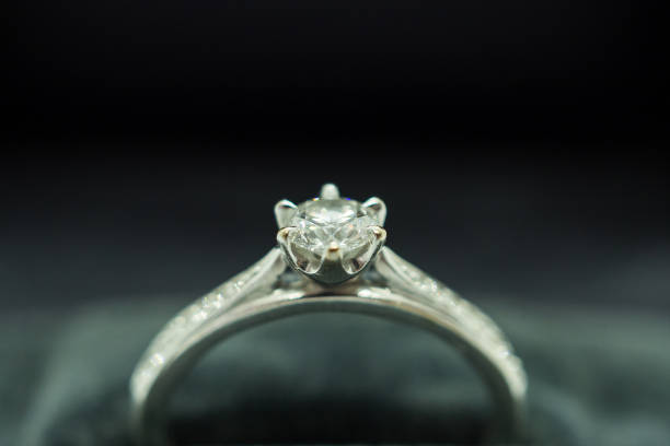 istock close up luxury wedding diamond ring in jewelry gift box 959023544