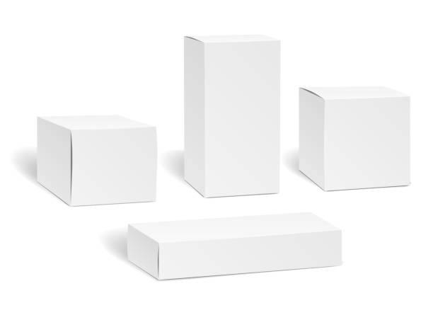 空白のボックス セット - box点のイラスト素材／クリップアート素材／マンガ素材／アイコン素材