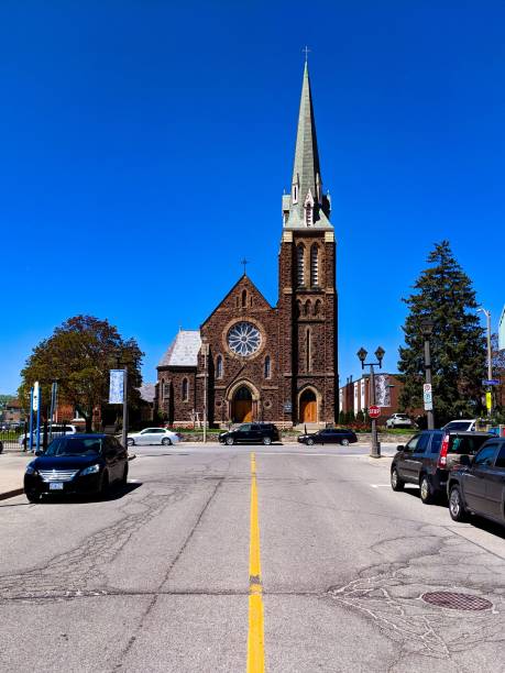 istock Church Down The Street 959035264