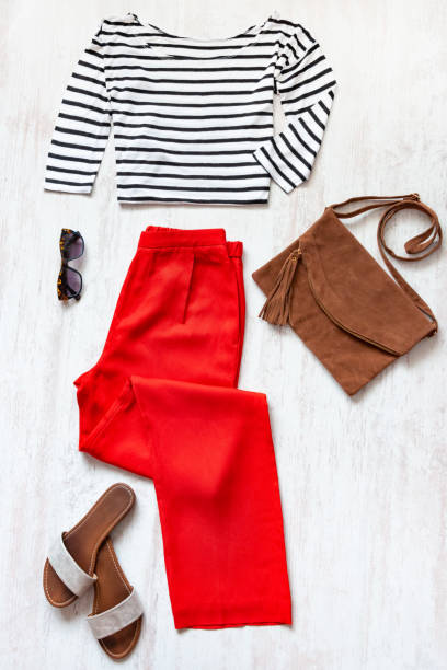 istock Casual spring/summer female clothing set. 959048924