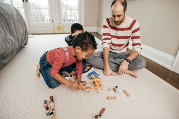 istock Colorful toys for toddlers. 959049328