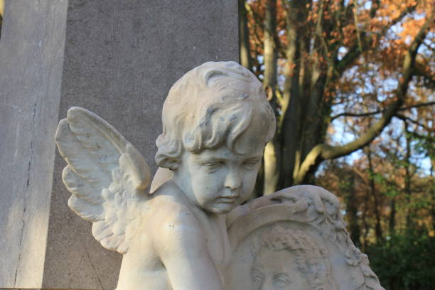 istock Guardian angel grave ornament 959049730