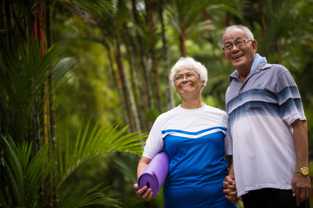 istock Active senior couple enjoying a healthy lifestyle 959057554