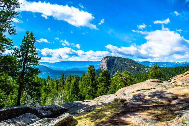 staunton state park, em colorado - continental divide - fotografias e filmes do acervo