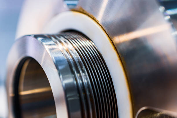 istock Mechanical seal of industrial pump 959080780