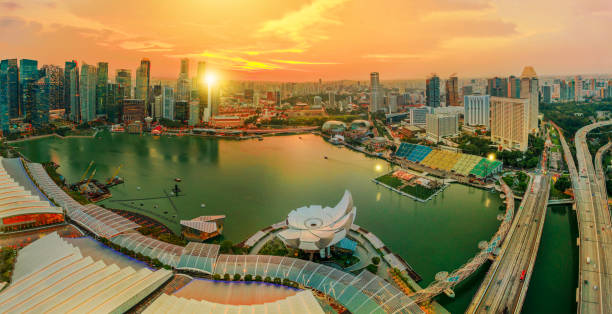 istock Panorama Marina bay Singapore 959089094