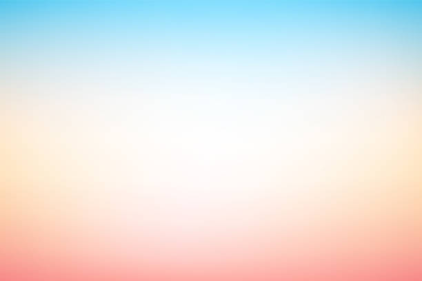 ベクトル抽象的なぼやけたパステル カラーの柔らかいグラデーションの背景 - 青空点のイラスト素材／クリップアート素材／マンガ素材／アイコン素材