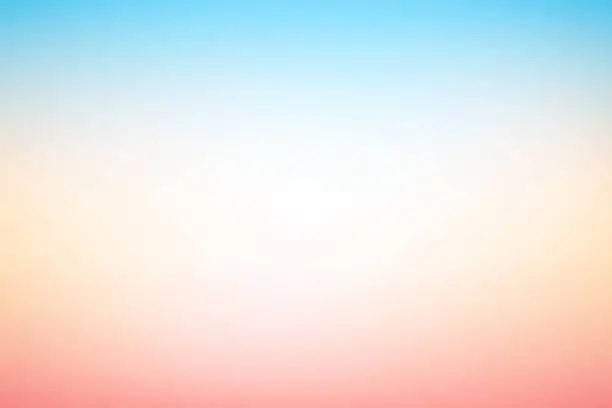 Vector illustration of Vector abstract blurry pastel colored soft gradient background