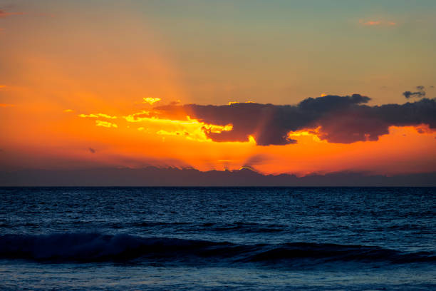 istock Sunset on Tenerife against Gomera, Spain 959094846