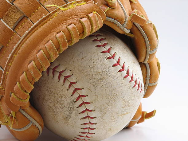 野球と手袋 - baseball spring training baseballs sports glove ストックフォトと画像
