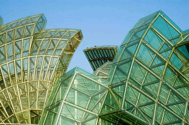 istock Abstract of green glass 95909852