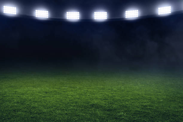 Soccer stadium field Soccer stadium field international match stock pictures, royalty-free photos & images