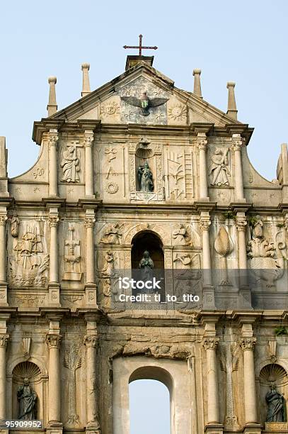 Rovine Della Cattedrale Di St Paul - Fotografie stock e altre immagini di Architettura - Architettura, Asia, Cattedrale