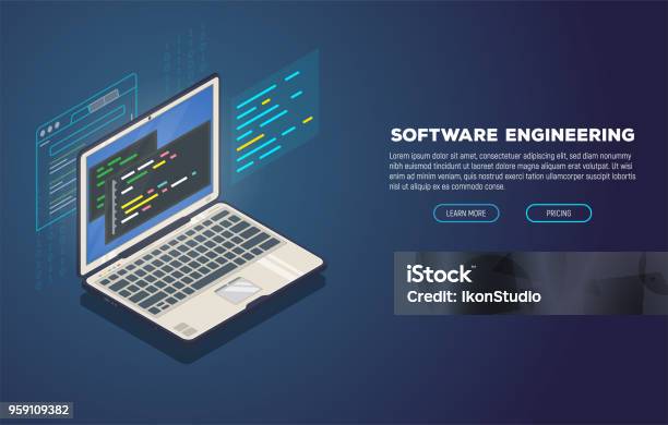 Software Development Billboard Software Development Banner Stock Illustration - Download Image Now ...