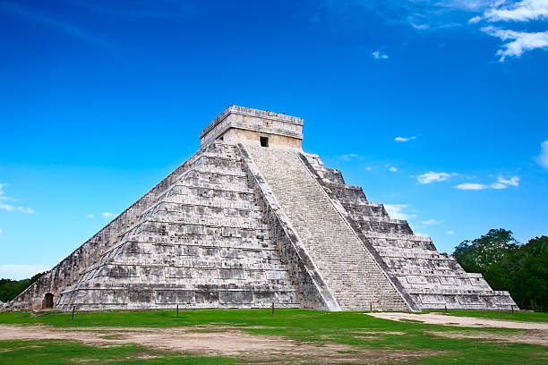 istock Low level view of Chichen Itza in Mexico 95910967