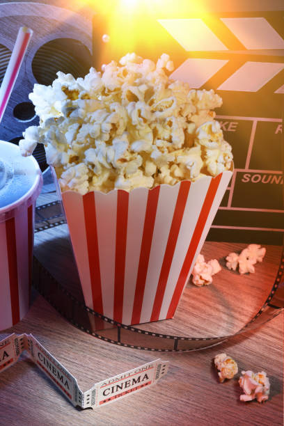 istock Equipment and elements of cinema and background cinema vertical elevated 959115174