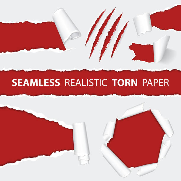 Scrach Paper Rool 760+ Seamless Paper Roll Stock Photos, Pictures & Royalty-Free Images ...