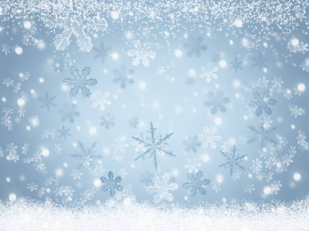 istock Christmas winter snowflakes 959120786
